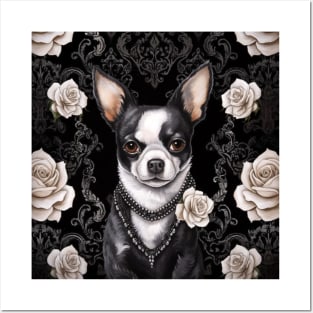 Gothic Chihuahua Posters and Art